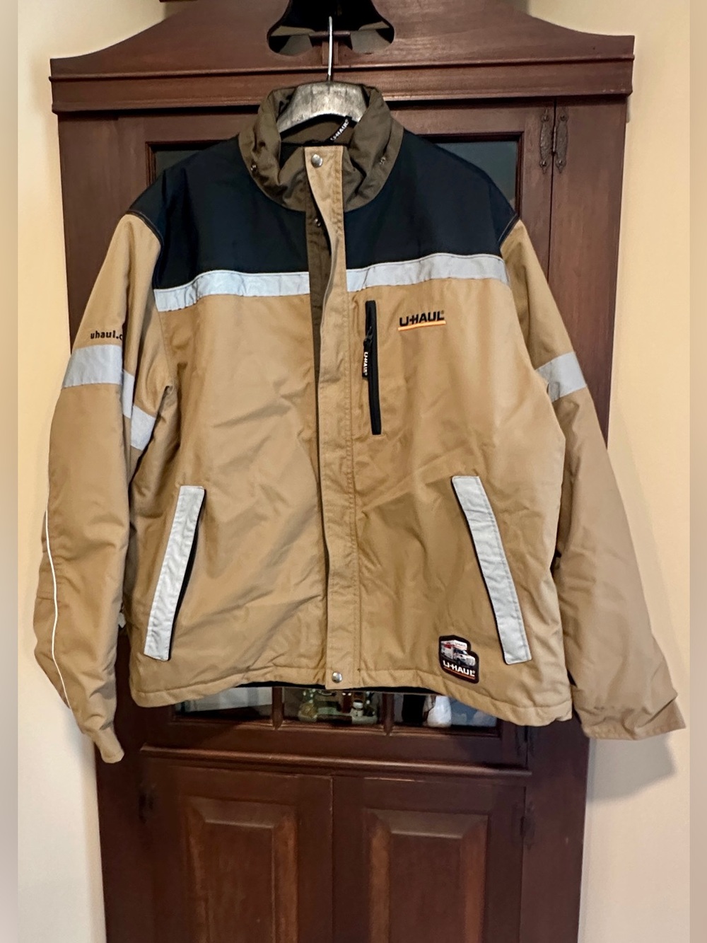U-HAUL Insulated Winter Fleece Lined Coat